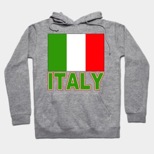 The Pride of Italy - Italian Flag Design Hoodie